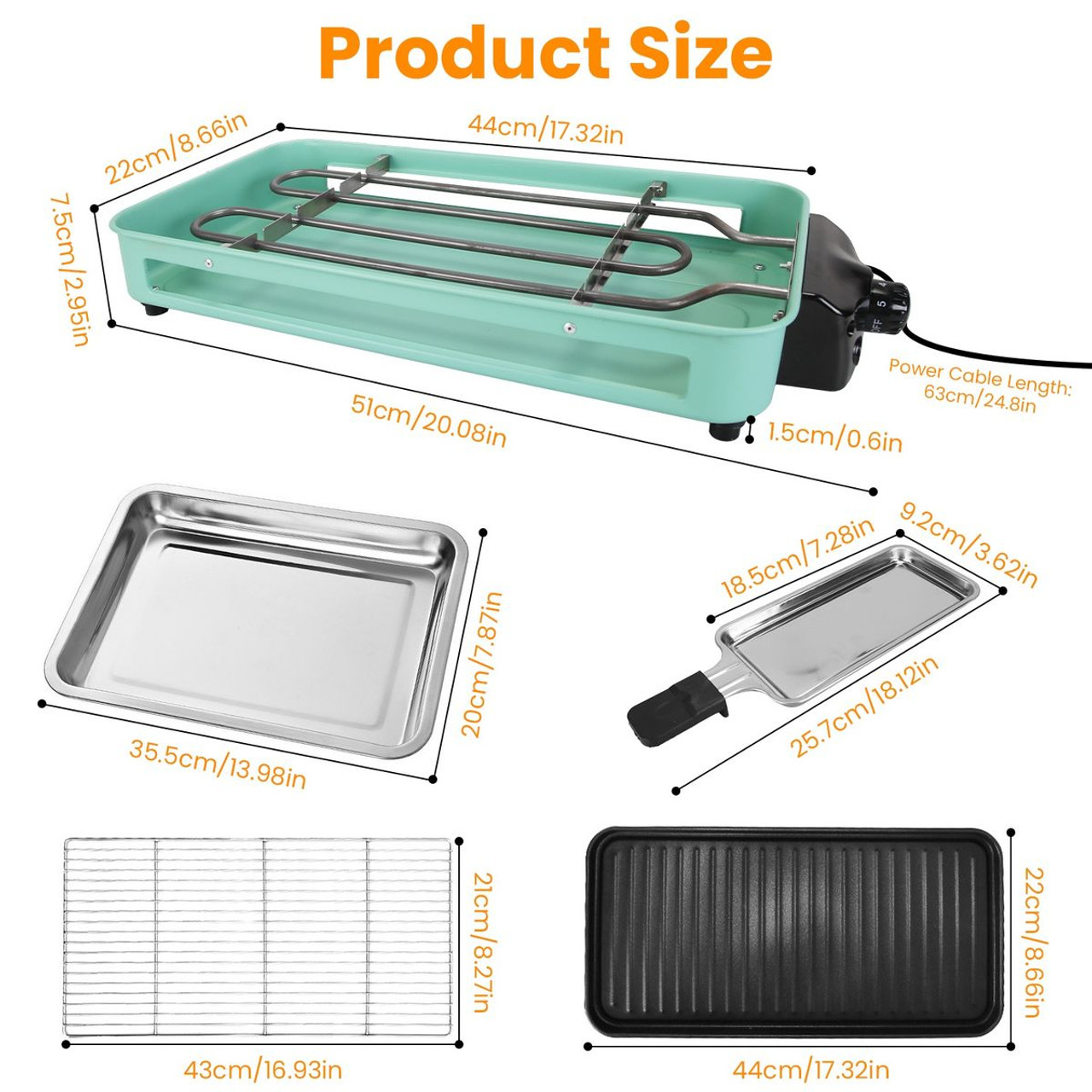 Electric Indoor BBQ Grill product image