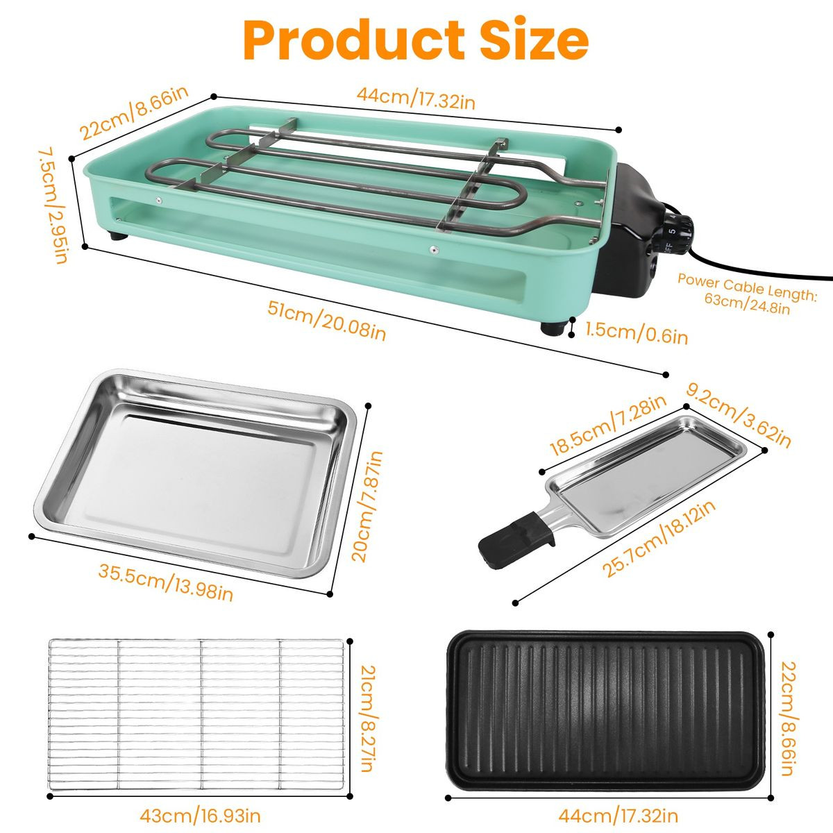 Electric Indoor Bbq Grill product image