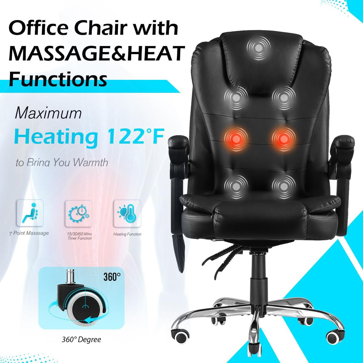Ergonomic Desk Chair With Back Support product image