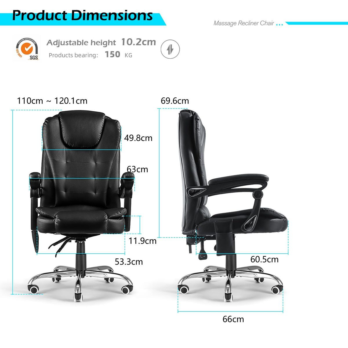 Ergonomic Desk Chair With Back Support product image