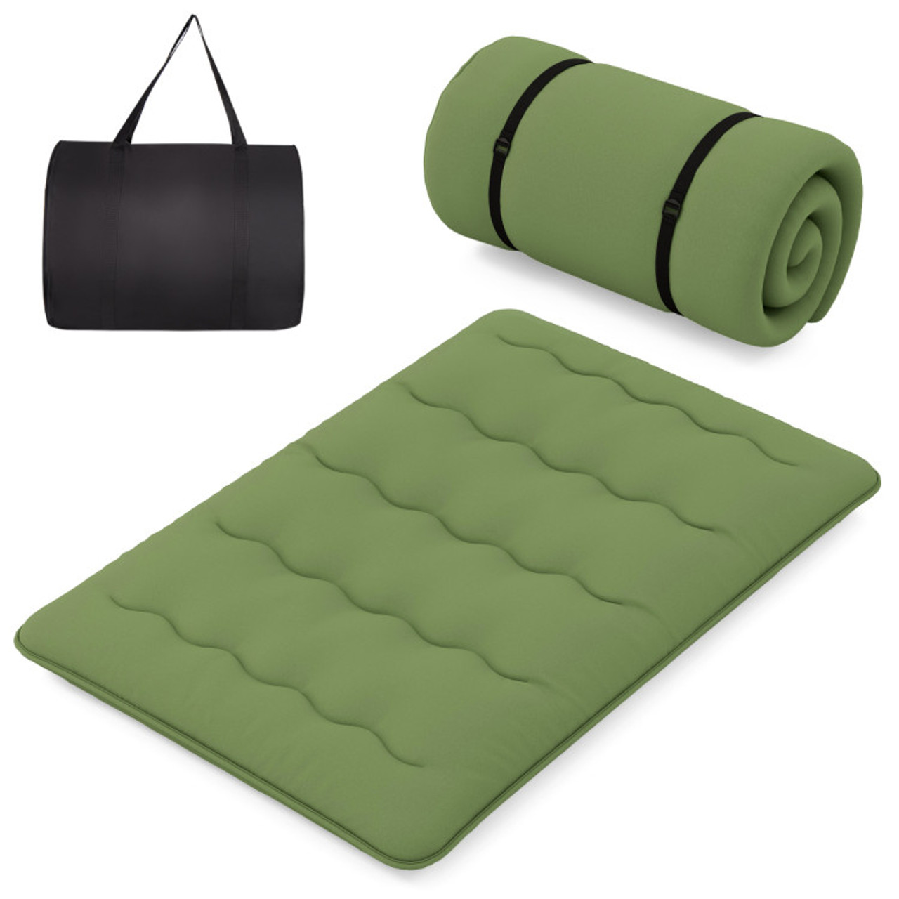 Futon Mattress with Washable Cover and Carrying Bag product image