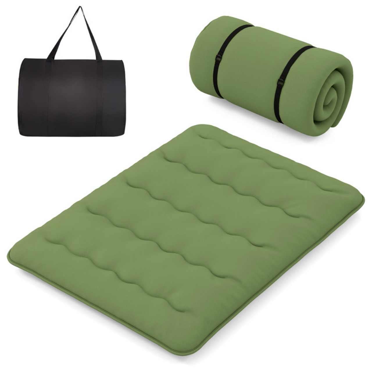 Futon Mattress with Washable Cover and Carrying Bag product image