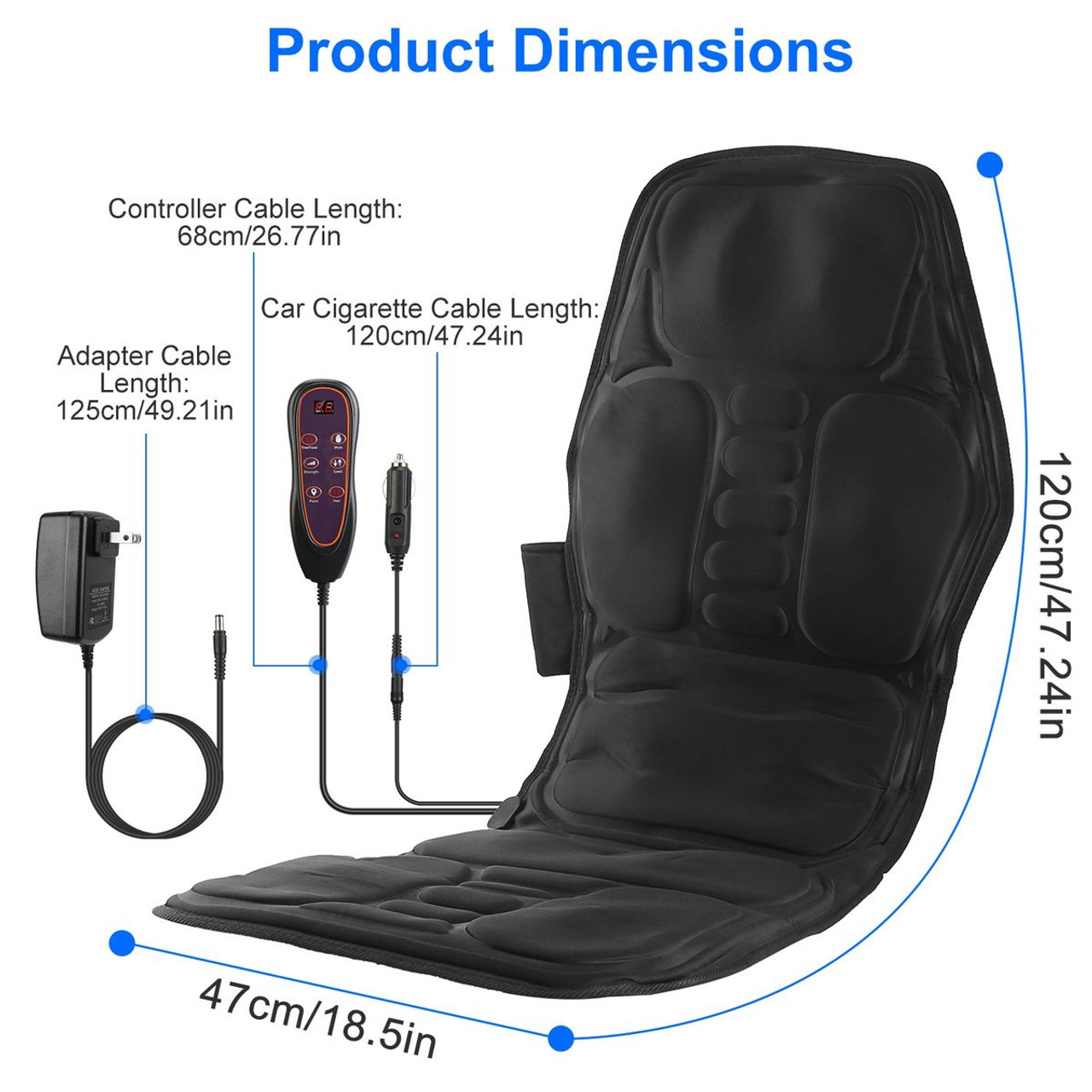 Full Body Massage Chair Pad product image