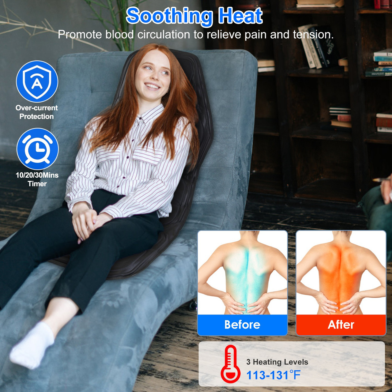 Full Body Massage Chair Pad product image