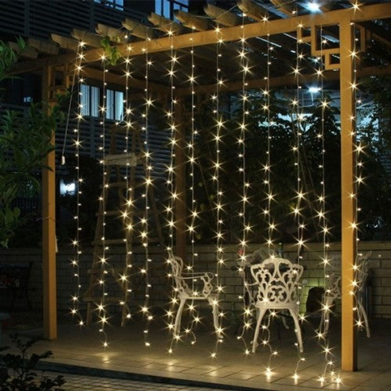 10-foot 300-LED String Curtain Lights product image