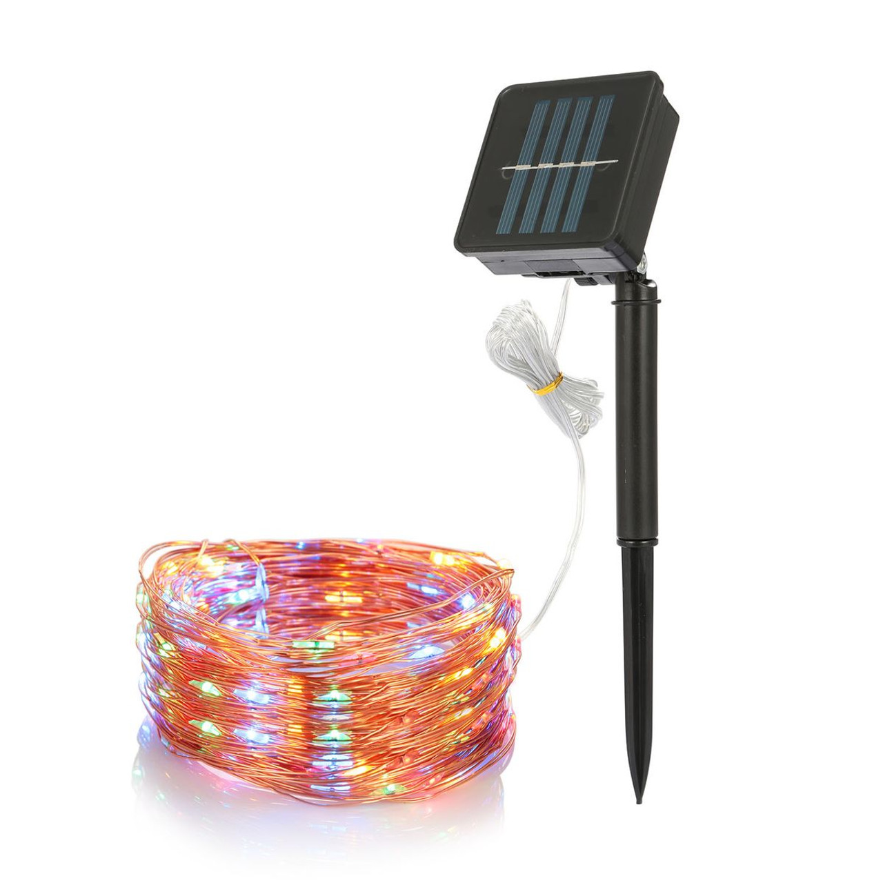 Solarek® Outdoor Copper Wire 100-LED IP65 Waterproof Solar String Lights product image