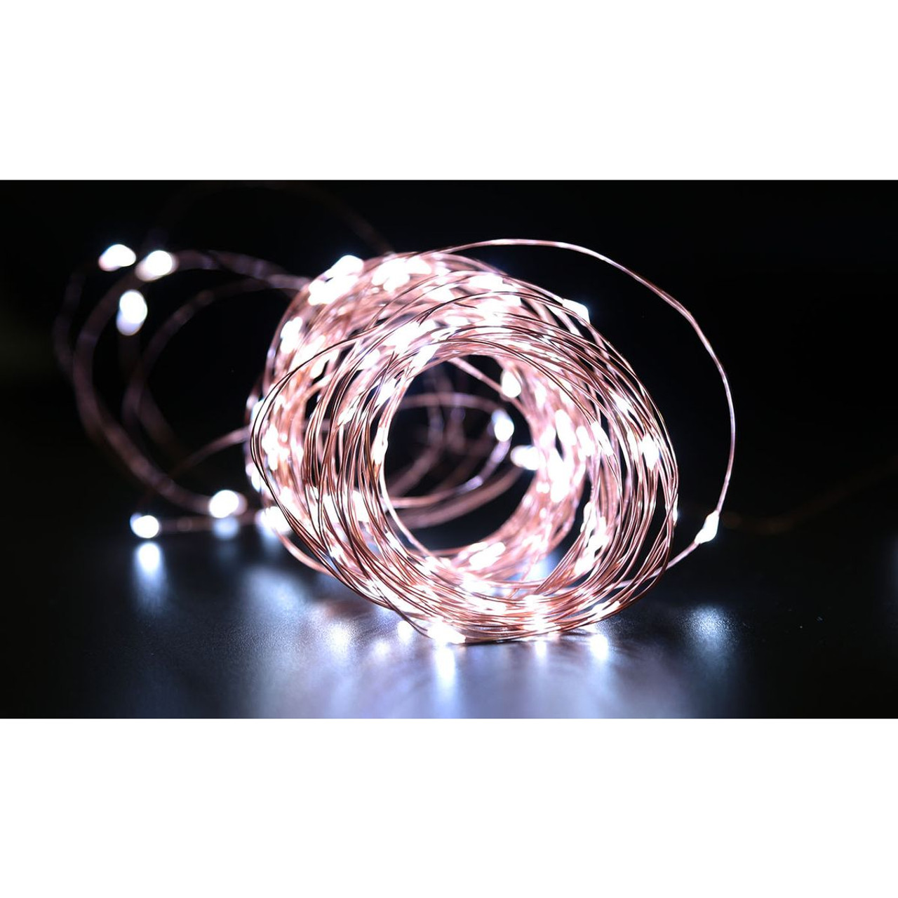 Solarek® Outdoor Copper Wire 100-LED IP65 Waterproof Solar String Lights product image