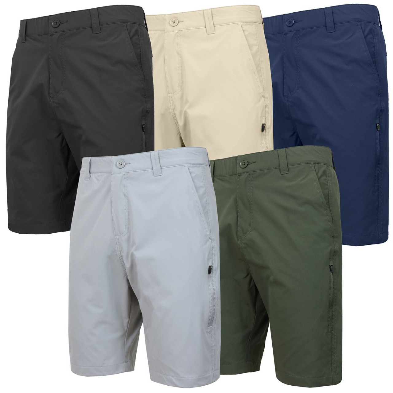 Men’s 6-Pocket All Motion Stretch Utility Golf Shorts (3-Pack) product image