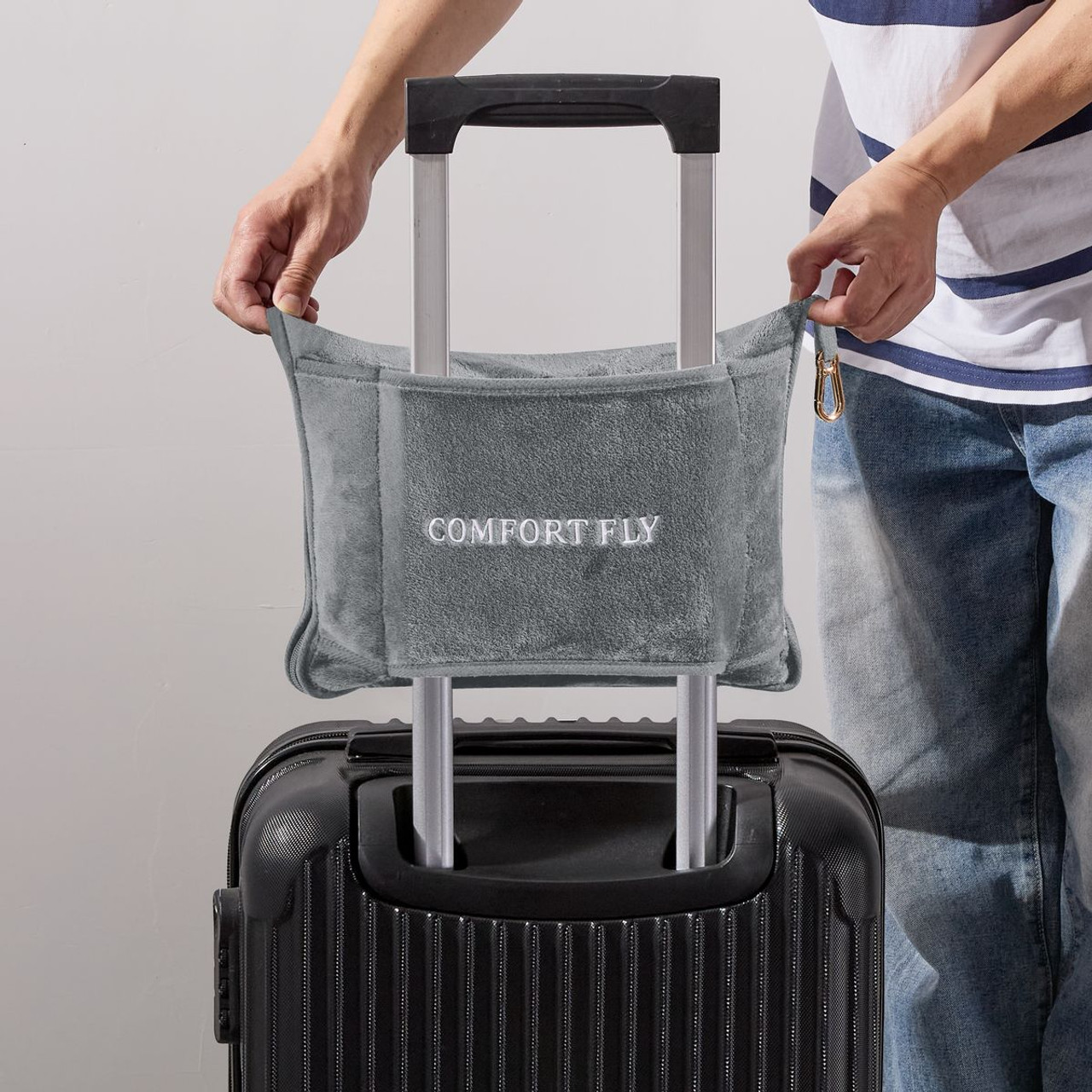 COMFORT FLY 2-in-1 Travel Pillow & Blanket (1- or 2-Pack) product image