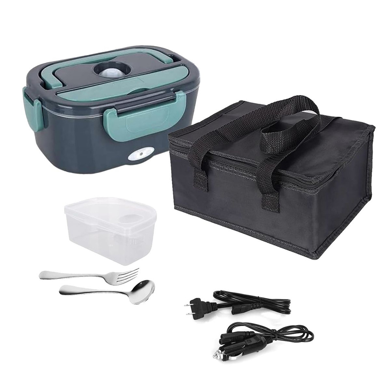 Electric Dual Function Heating Lunchbox with Leak-Proof Seal Ring product image