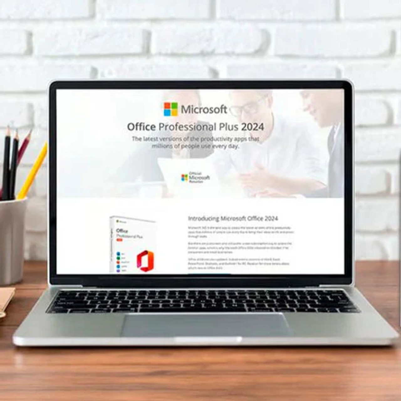 Microsoft Office 2024 Professional Plus for Windows Lifetime for 1 PC [Digital Download] product image