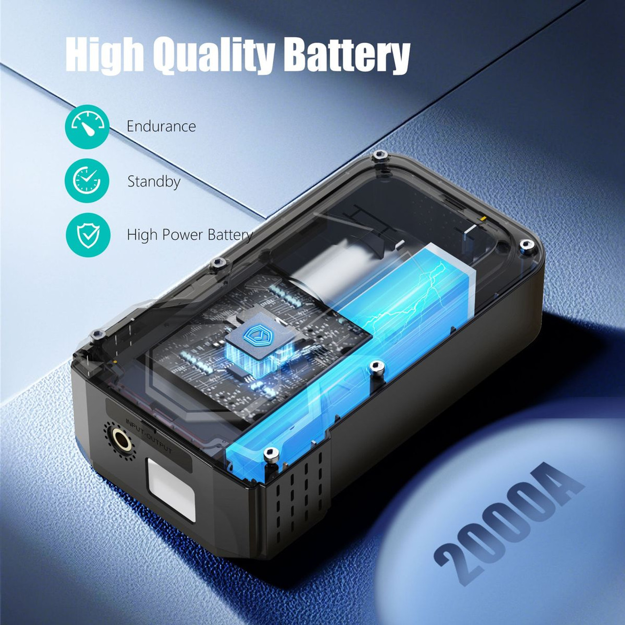 2000A Car Jump Starter (1- or 2-Pack) product image
