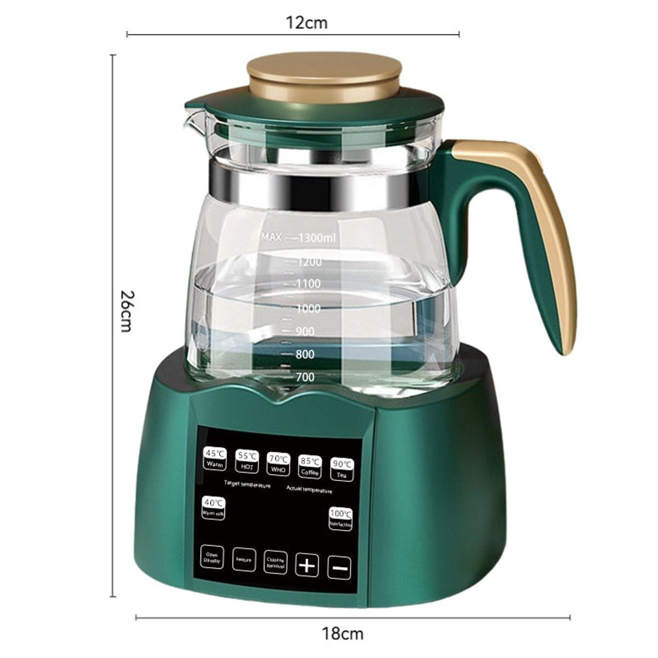 Electric Kettle with Night Light and Faster Cooling Fan product image