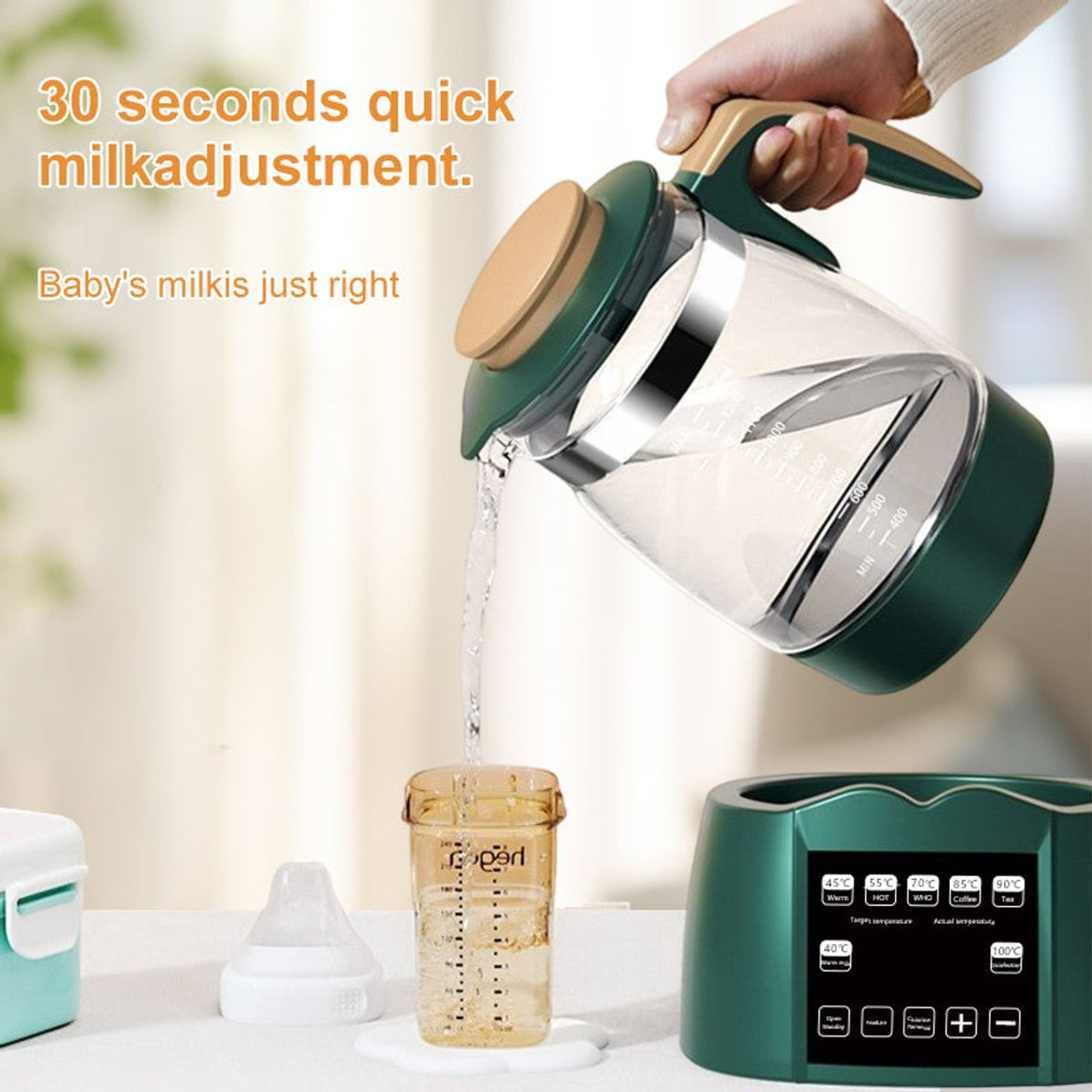 Electric Kettle with Night Light and Faster Cooling Fan product image