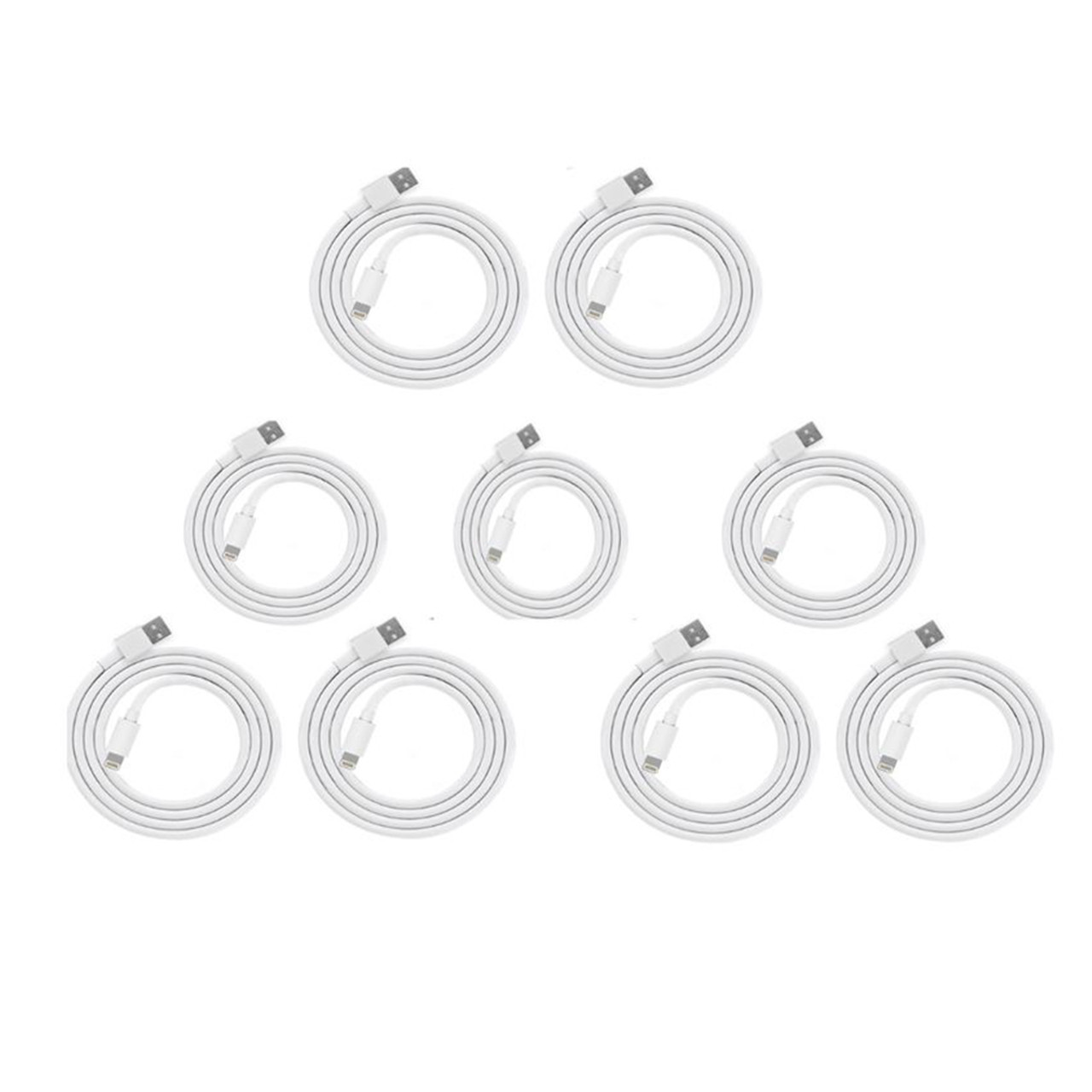 6-Foot Heavy Duty Lightning Cables for Apple Devices (5- or 10-Pack) product image
