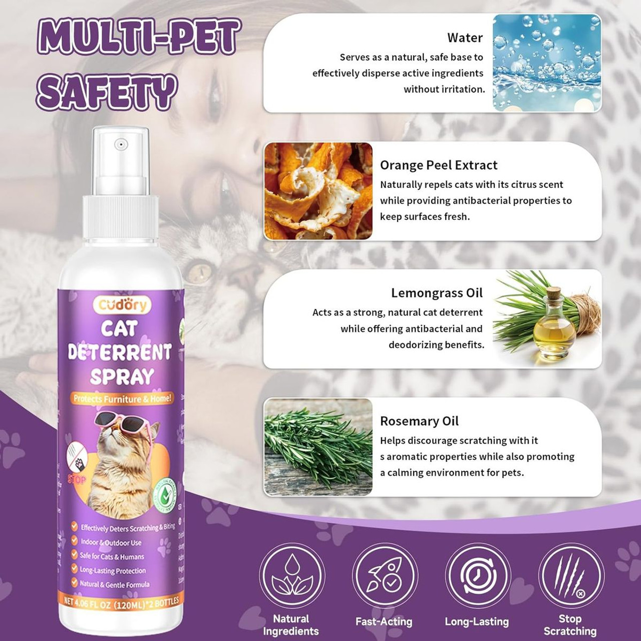 Cat Scratching and Marking Deterrent Spray product image