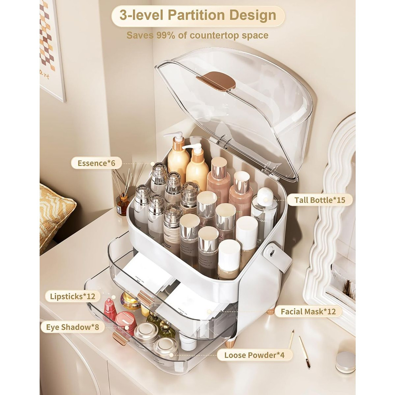 Trendy Makeup Organizer product image