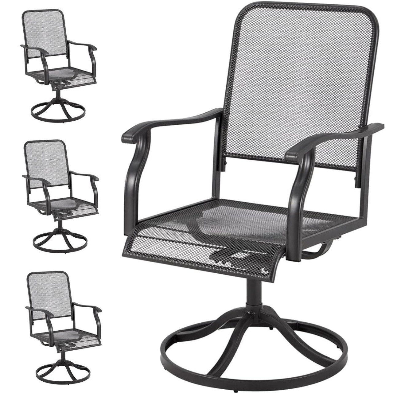 360° Rocking Patio Swivel Chairs (Set of 4) product image