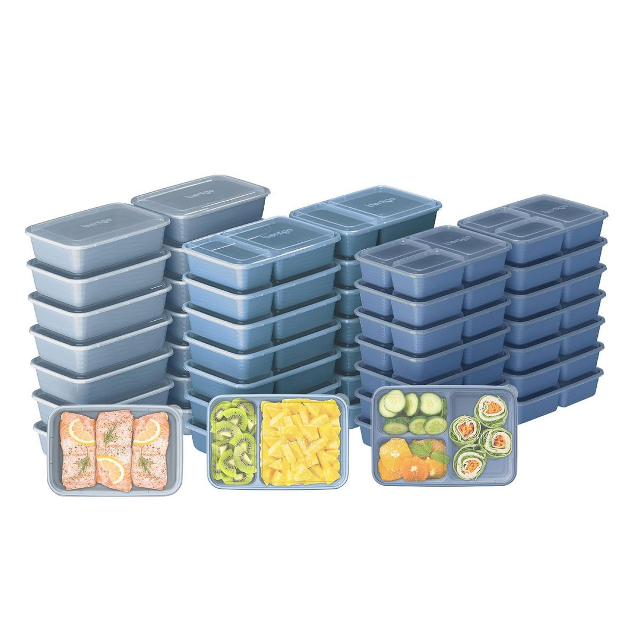 Bentgo 90-Piece BPA Free Portion Control Meal Prep Set with Lids product image