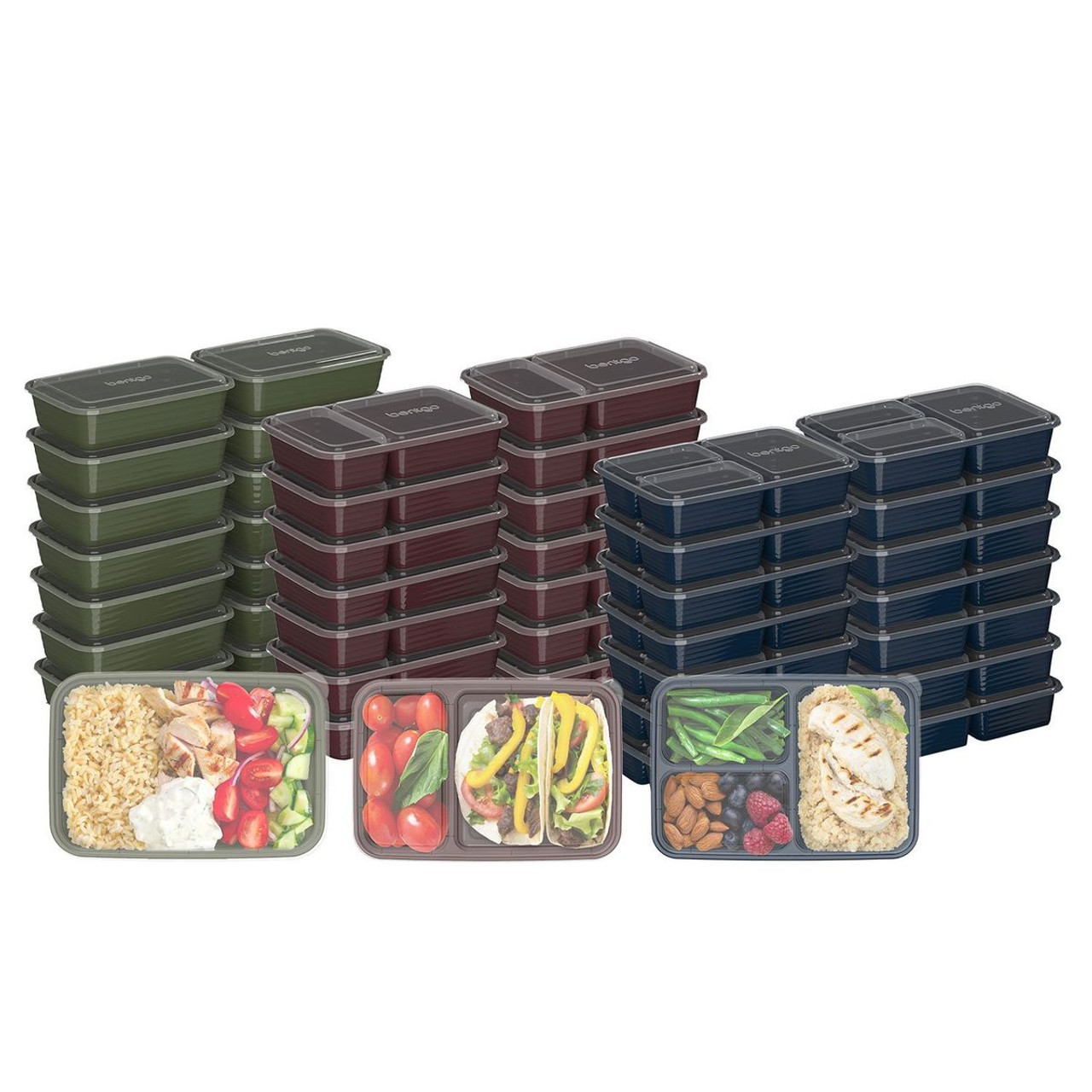 Bentgo 90-Piece BPA Free Portion Control Meal Prep Set with Lids product image