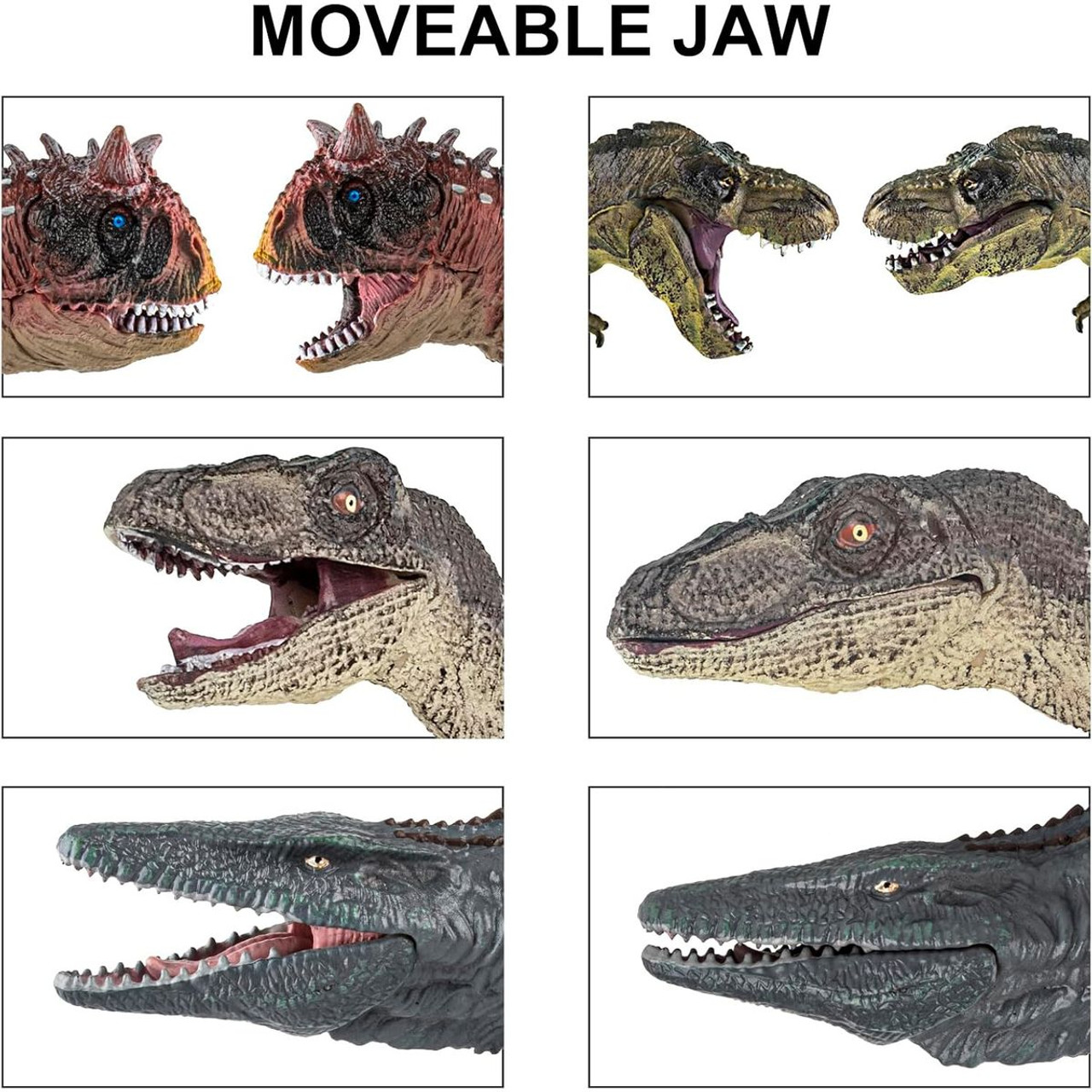 Large Toy Dinosaur Set product image