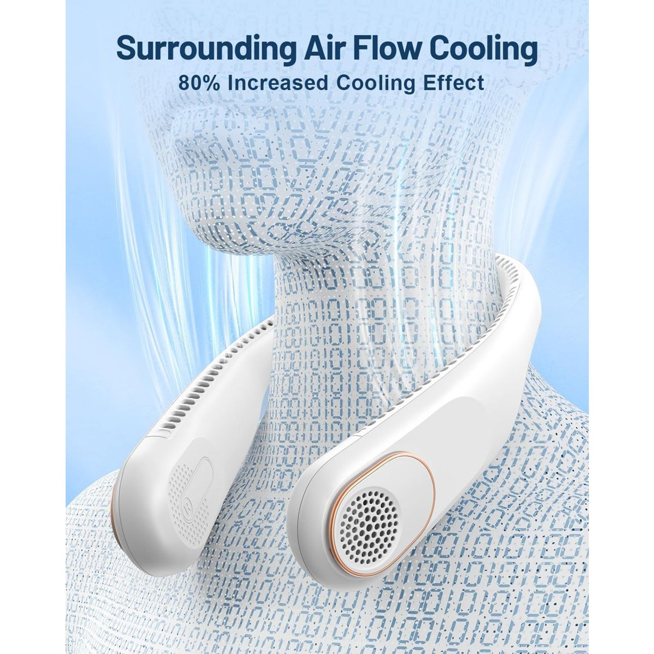 360° Portable Neck Fan product image