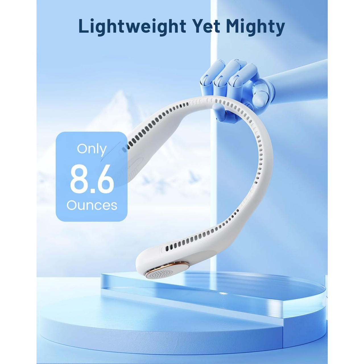 360° Portable Neck Fan product image