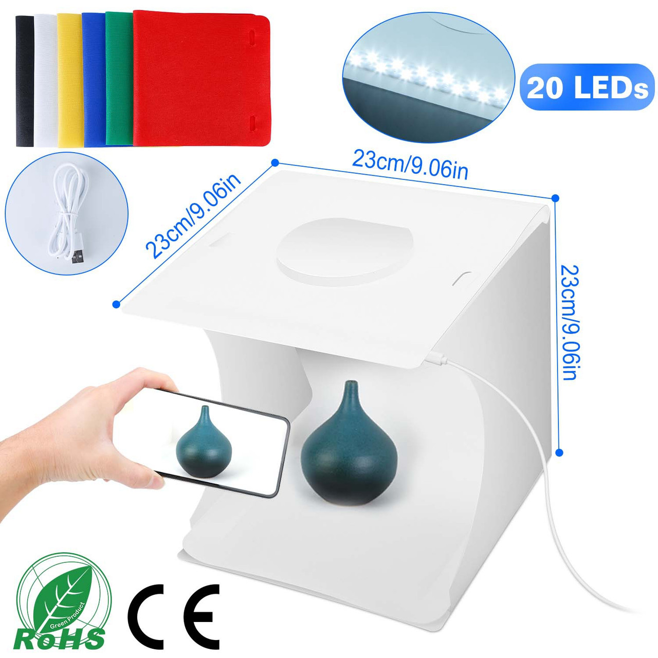 Mini Photo Shoot Studio Light Box Kit product image