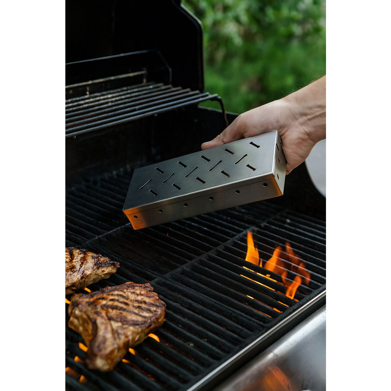 Seamless Outdoors BBQ Stainless Steel Smoker Box product image