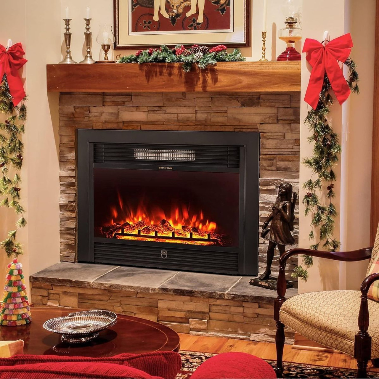 28.5" Electric LED Fireplace Insert  product image