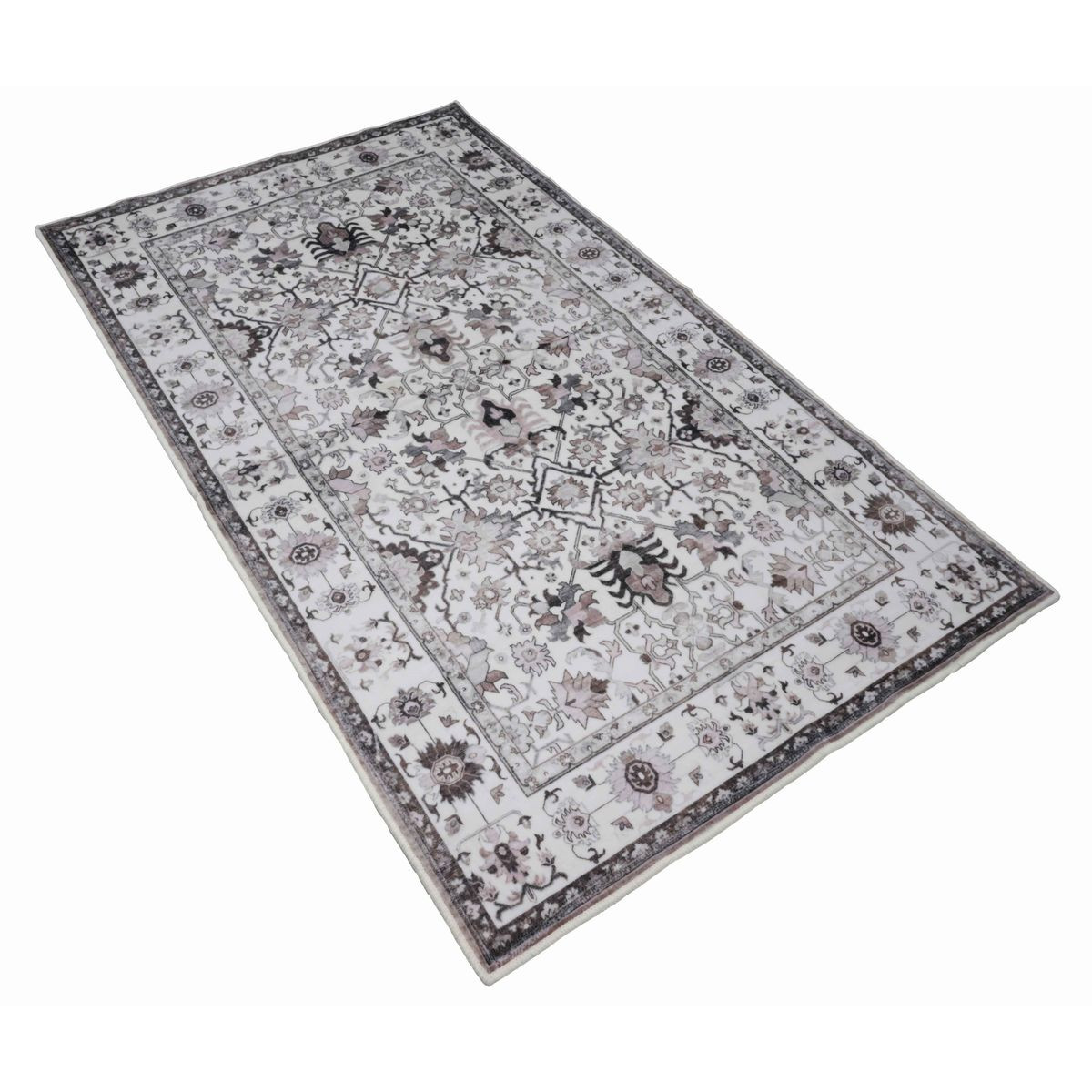 Bibb Home Washable Flannel Accent Rug With Latex Back (2-Pack) product image