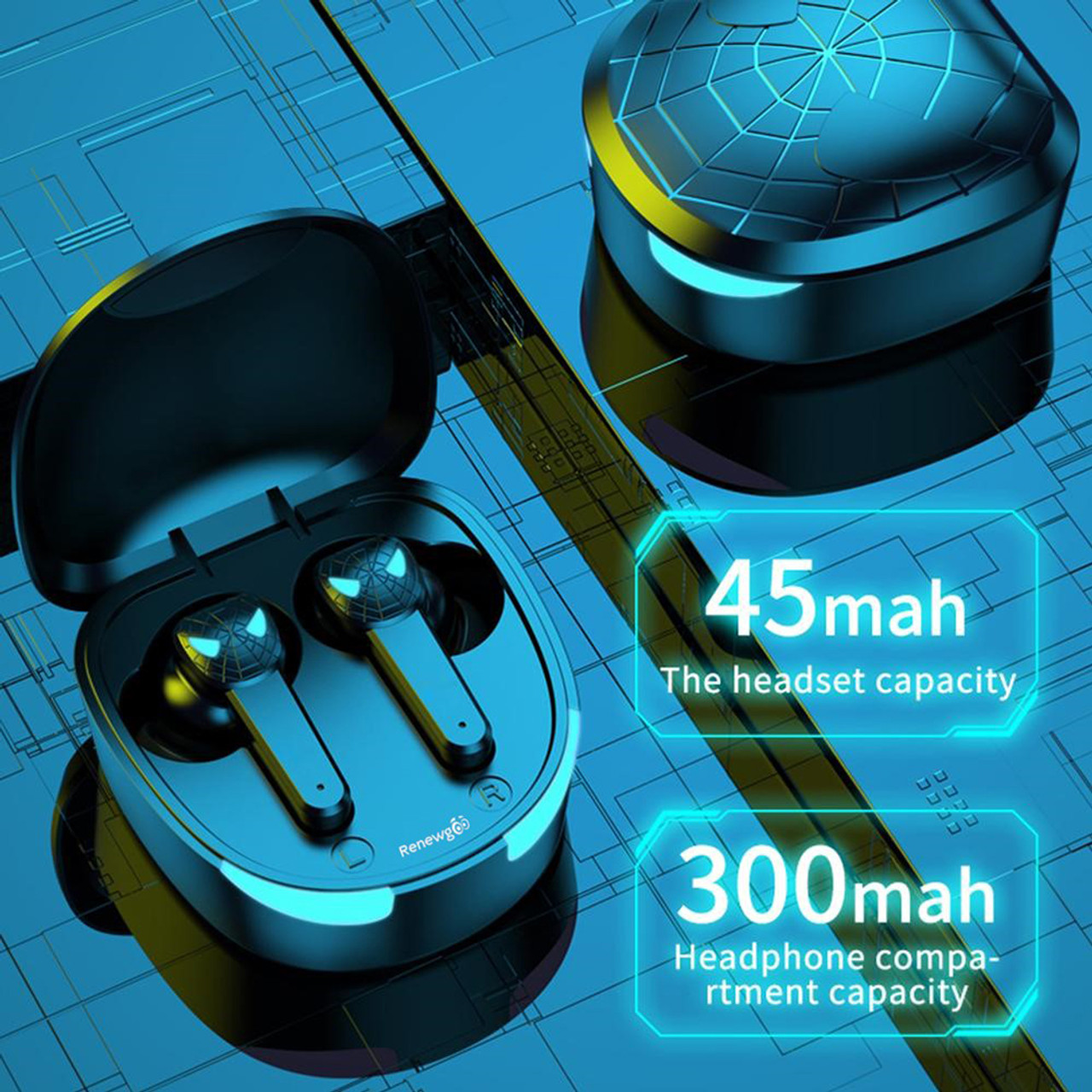 Wireless Bluetooth 5.1 Gaming Earbuds product image