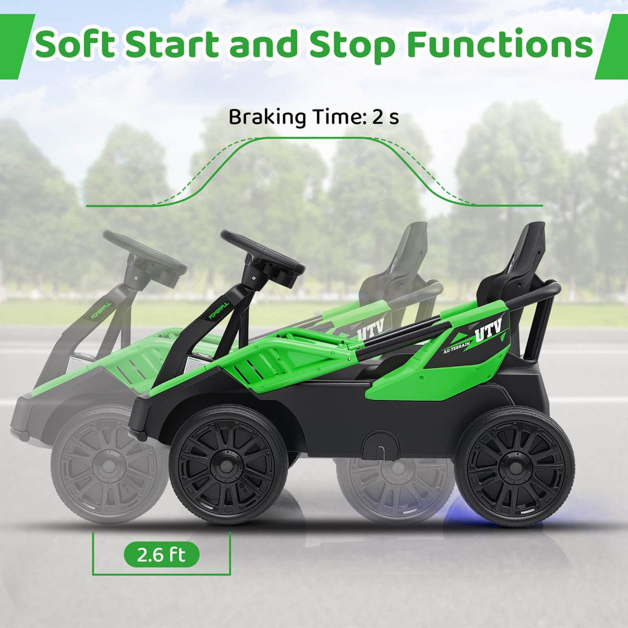 12V Battery Powered Ride-On Car with Remote product image