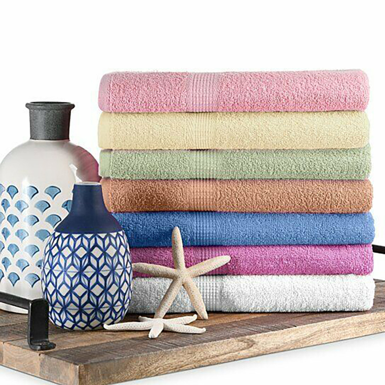 54" x 27" Ultra-Soft Cotton Bathroom Towel (4-Pack) product image