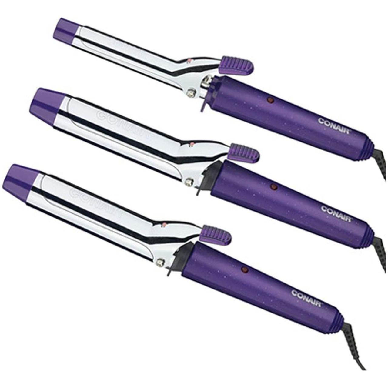 Conair Chrome Curling Iron Set (3-Pack) product image