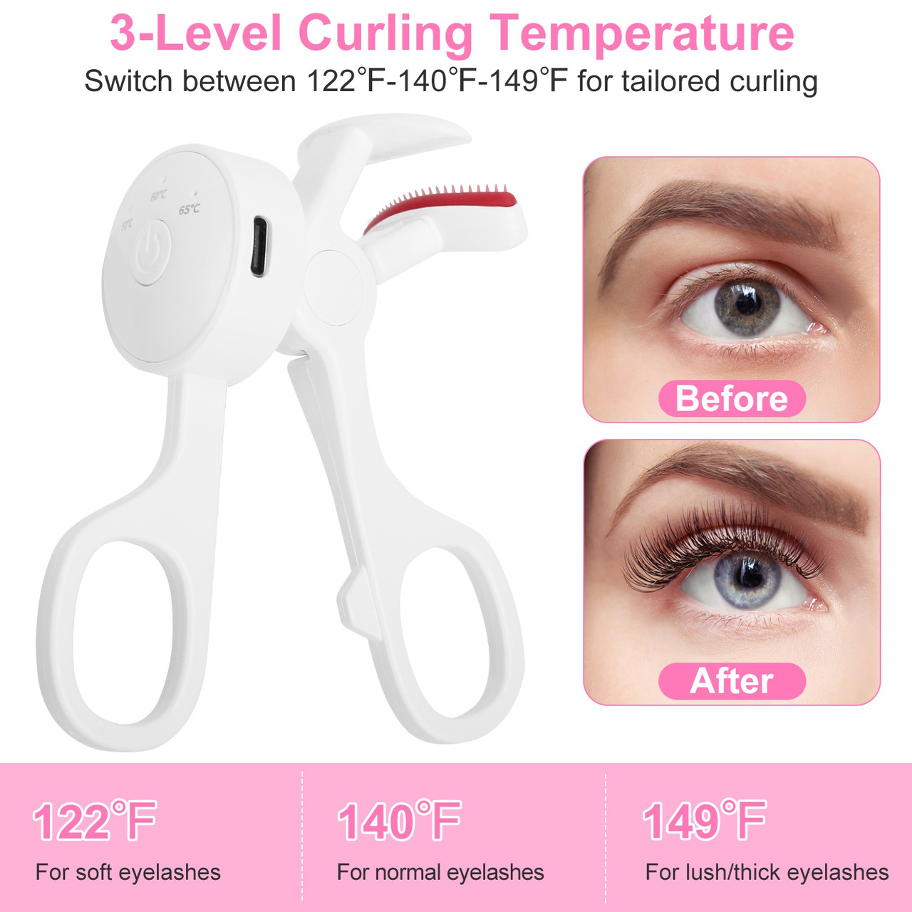 Heated Eyelash Curler (2-Pack) product image