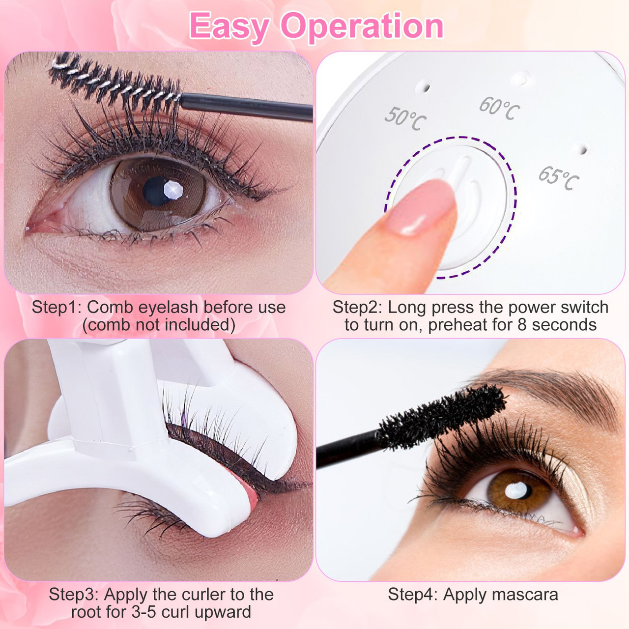 Heated Eyelash Curler (2-Pack) product image
