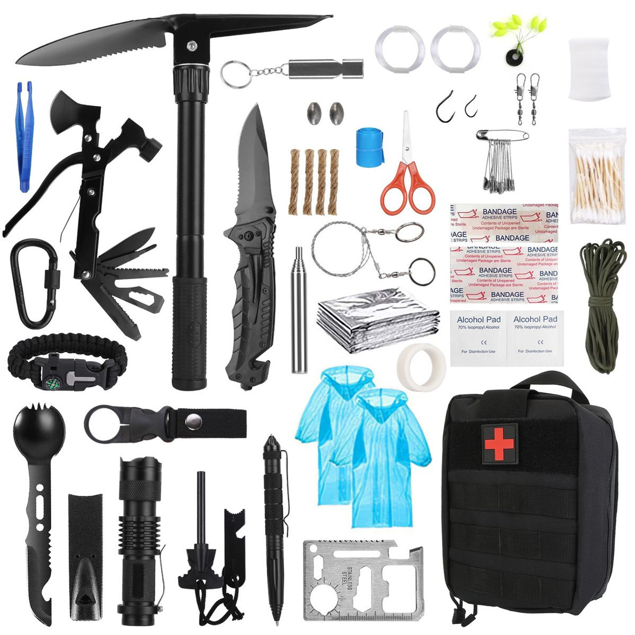 LakeForest 121-Piece Emergency Survival Kit product image