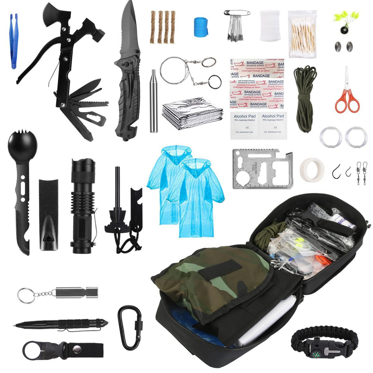 LakeForest 121-Piece Emergency Survival Kit product image