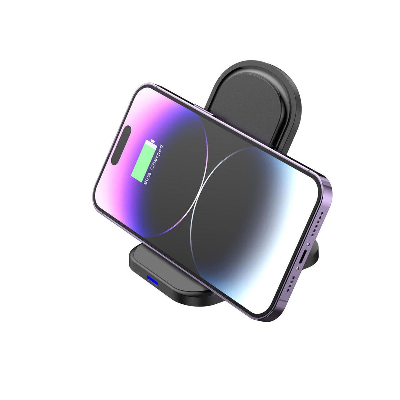 2-in-1 Foldable Wireless Charger and Phone Holder product image
