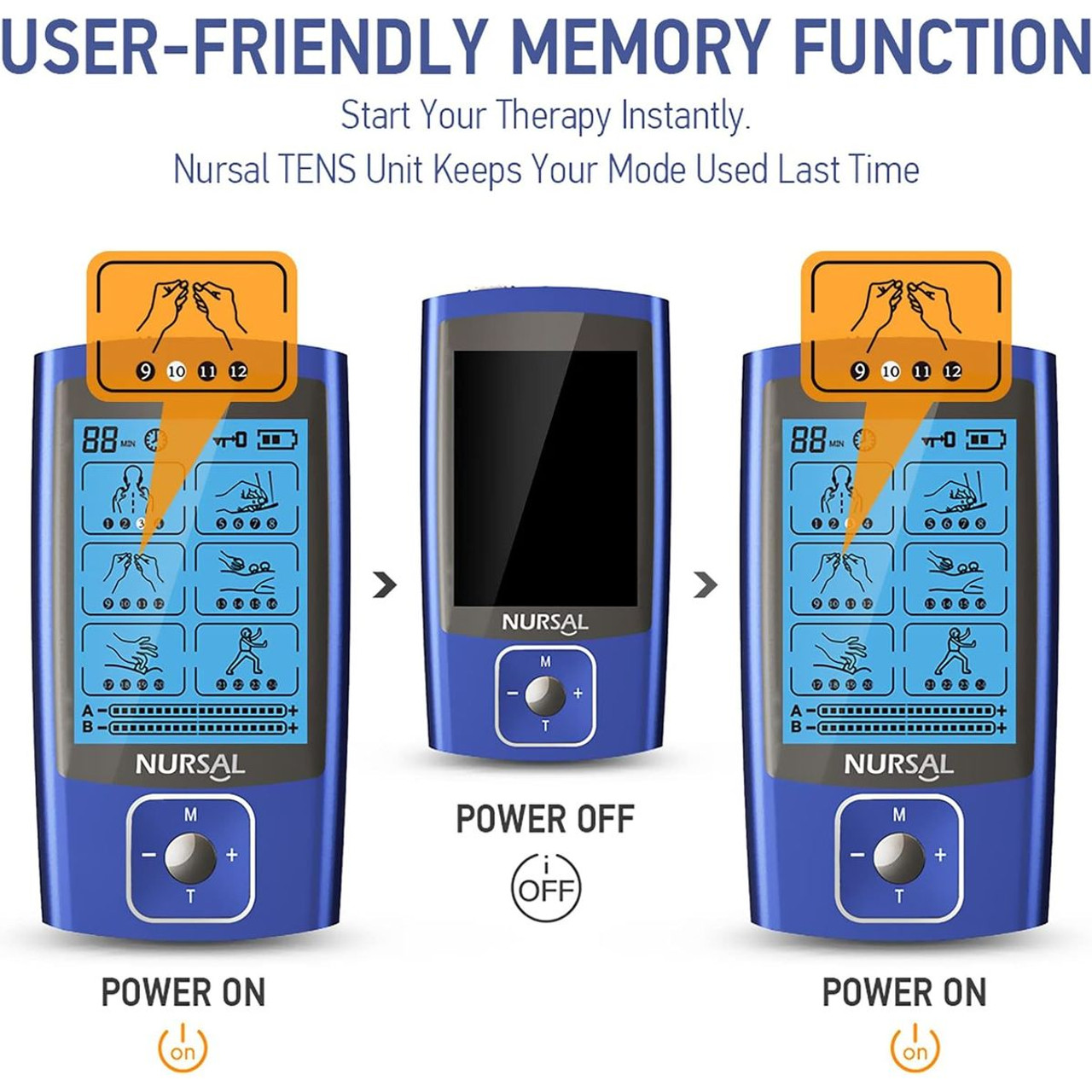 TENS EMS Muscle Stimulator for Pain Relief product image