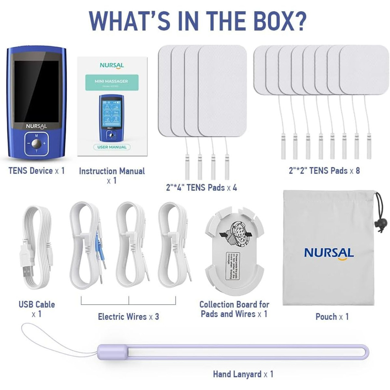 TENS EMS Muscle Stimulator for Pain Relief product image