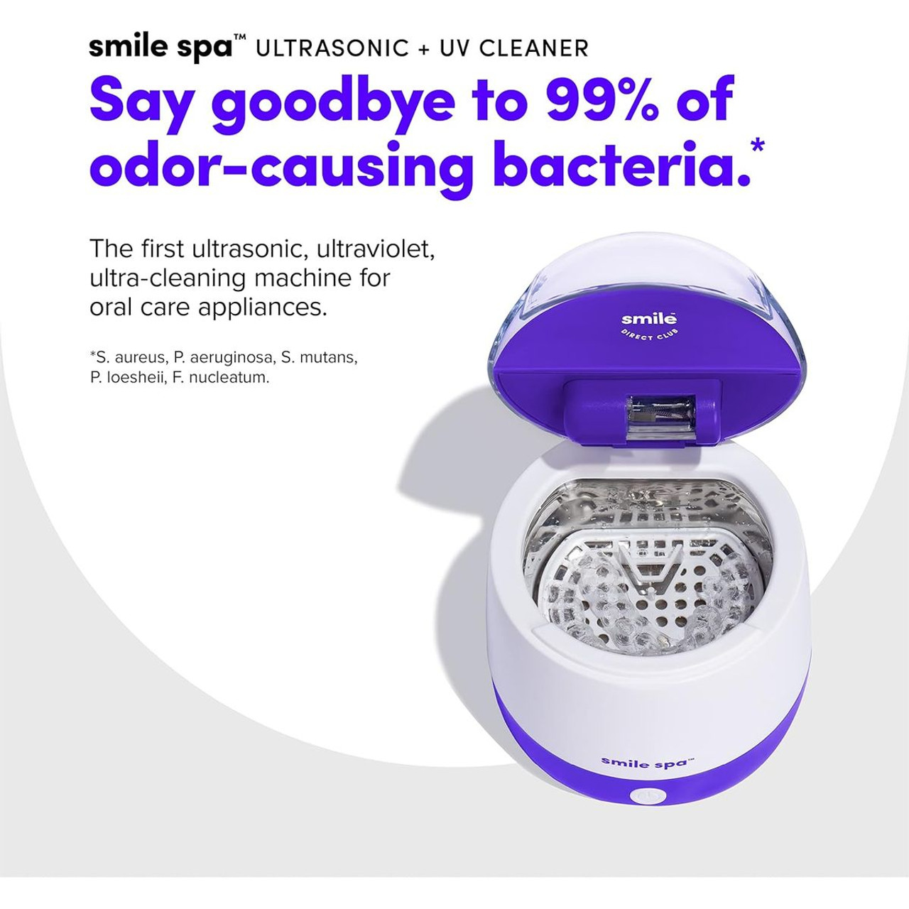 Smile Direct Club Smile Spa Ultrasonic and UV Cleaning Machine product image
