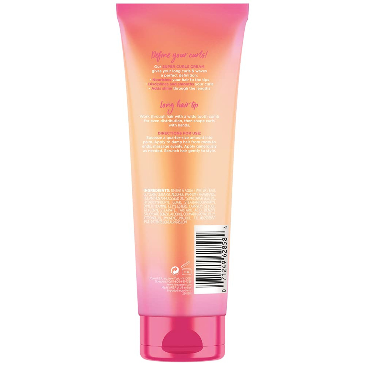 L’Oréal Paris Elvive Dream Lengths Super Curls Cream Leave-In (2-Pack) product image