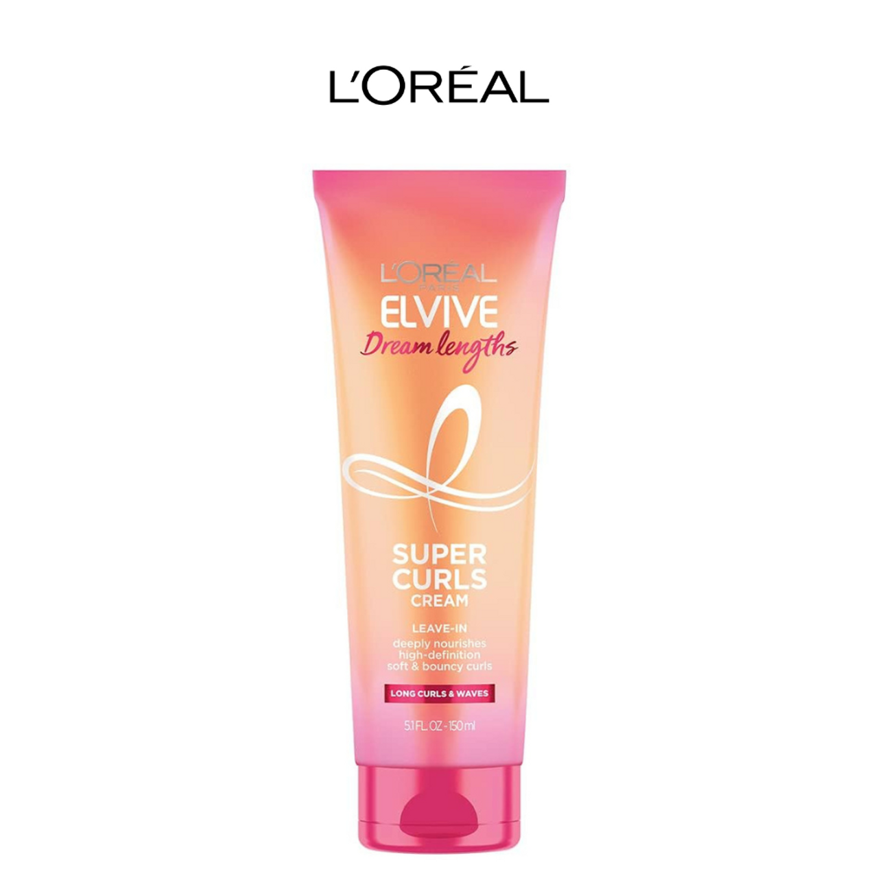 L’Oréal Paris Elvive Dream Lengths Super Curls Cream Leave-In (2-Pack) product image