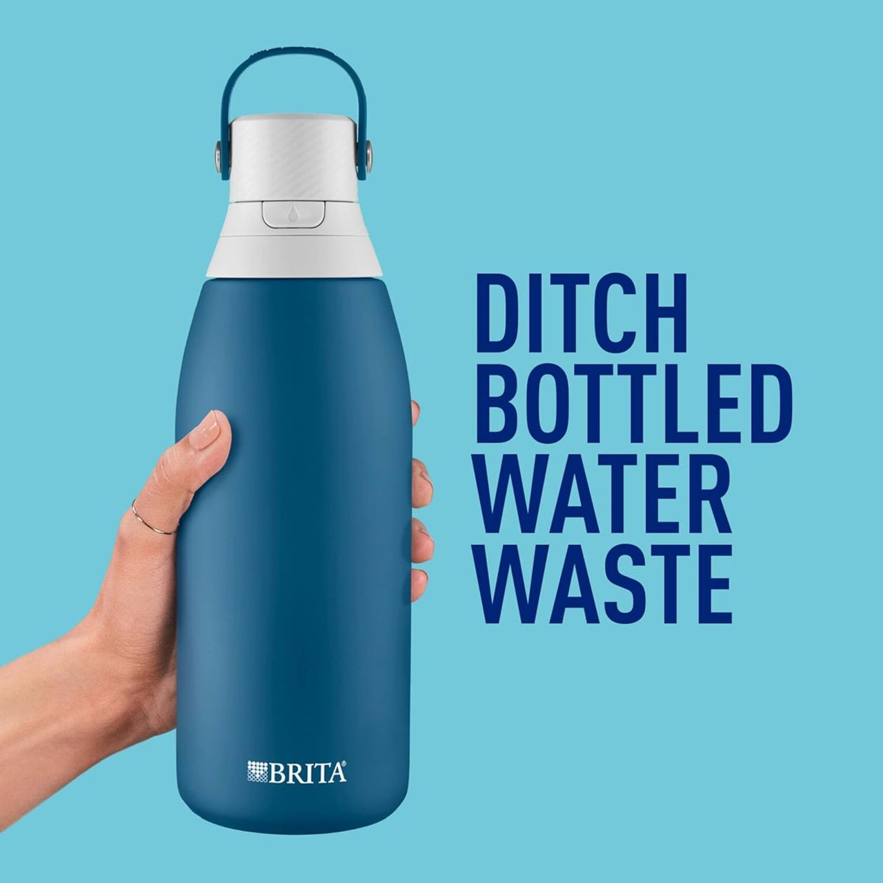 Brita Stainless Steel Premium Filtering Water Bottle product image