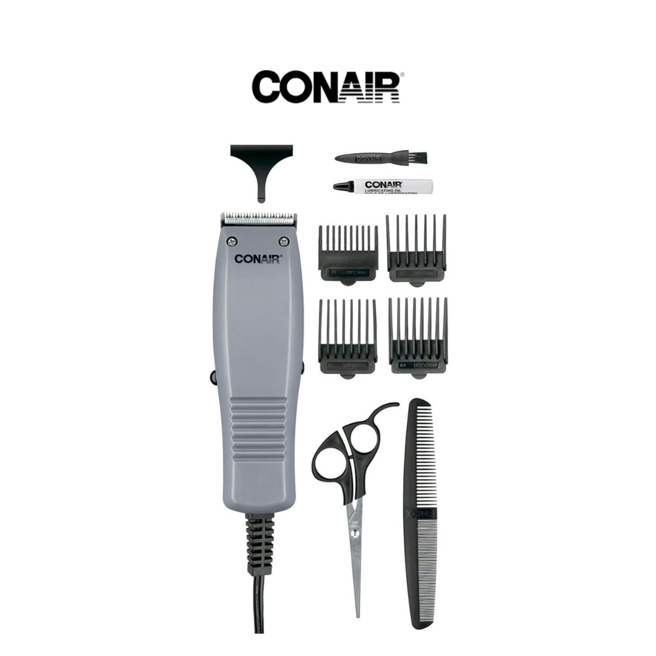 Conair 10-Piece Hair Clipper Kit with 4 Comb Attachments product image