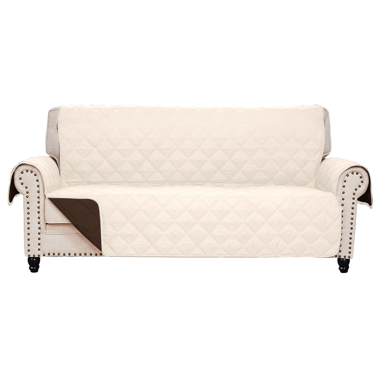 Reversible Quilted Furniture Slipcover product image