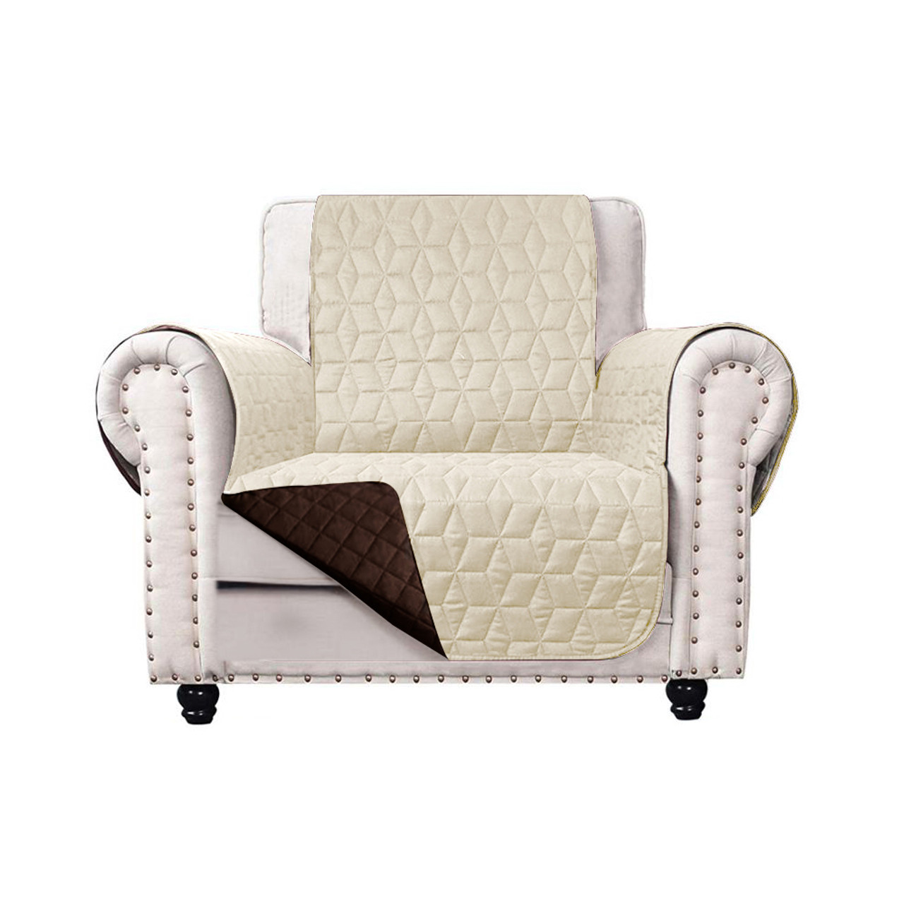 Reversible Quilted Furniture Slipcover product image