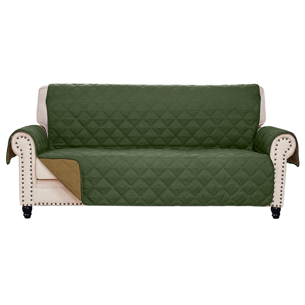 Reversible Quilted Furniture Slipcover product image